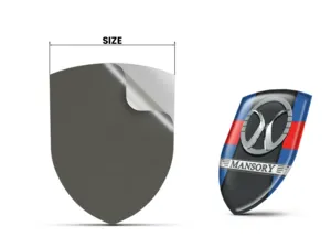 Mansory Stickers Logo Imprimés Course Qualité Personnalisable